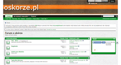 Desktop Screenshot of oskorze.pl