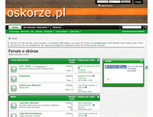 Tablet Screenshot of oskorze.pl